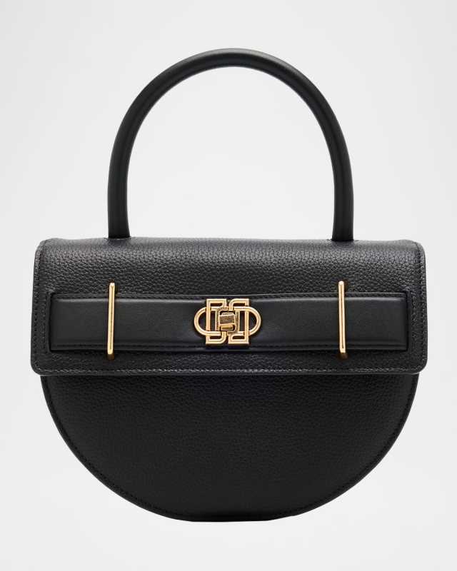 Roan Half-Moon Leather Crossbody Bag